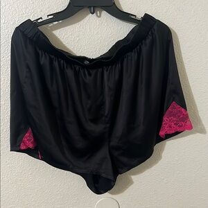 Black and Pink Women's Intimate Shorts